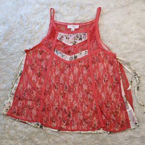 Hesperas Floral Dual Layer Tank Small